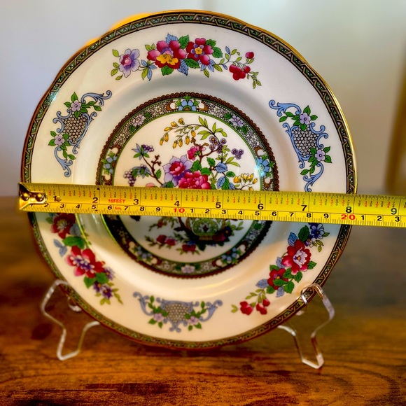 Vtg Paragon by Appointment to Her Majesty The Queen, Tree Of Kashmir 8” Plate - Picture 8 of 9